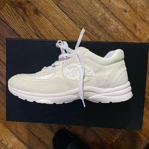 Chanel size 11 men white